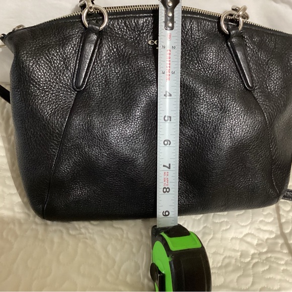 Coach Black Leather Crossbody Bag - Picture 5 of 7
